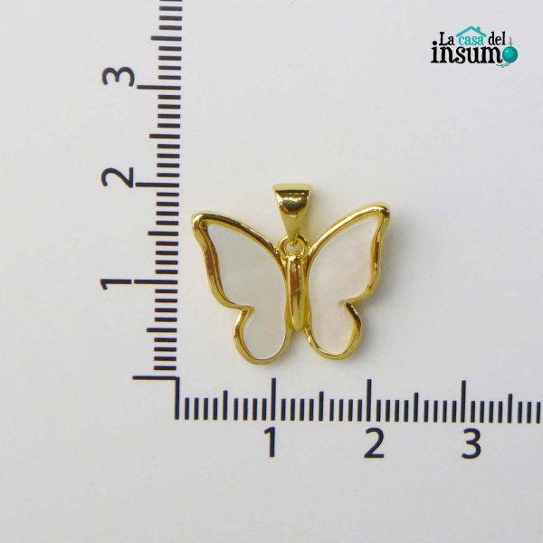 DIJE MARIPOSA BLANCA