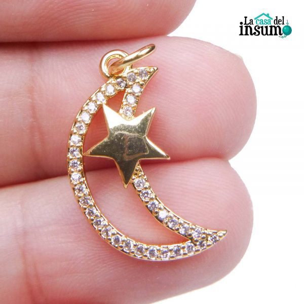 DIJE LUNA / ESTRELLA