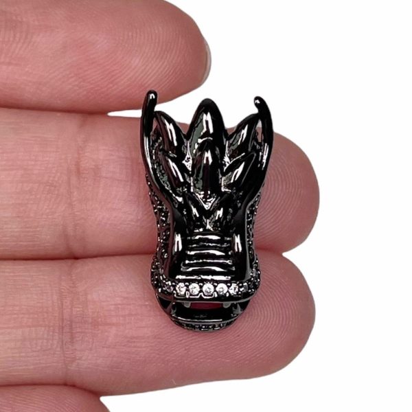 DIJE DRAGON NEGRO
