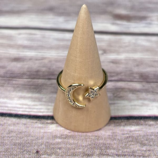 ANILLO DE LUNA Y ESTRELLA