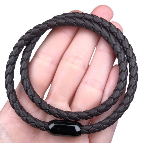 PULSERA DE HOMBRE - CAFE