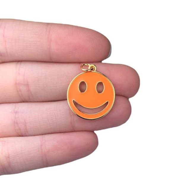 DIJE HAPPY FACE NARANJA