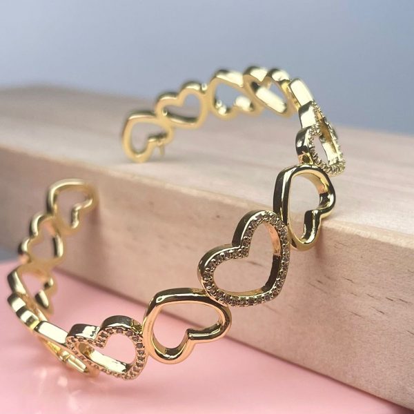 PULSERA DE CORAZONES
