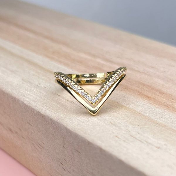 ANILLO SEMI TRIANGULAR