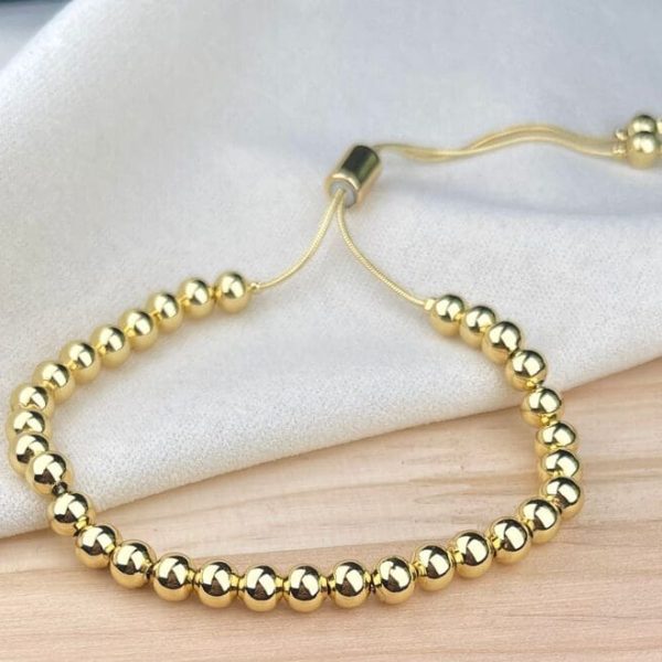 PULSERA DE BALINES AJUSTABLE