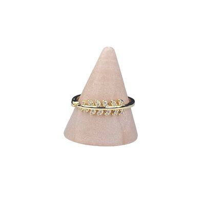 ANILLO DE HOJAS - PEQUEÑO