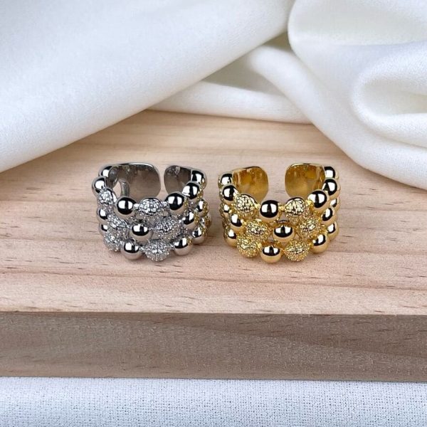 ANILLO DOR/PLA 278